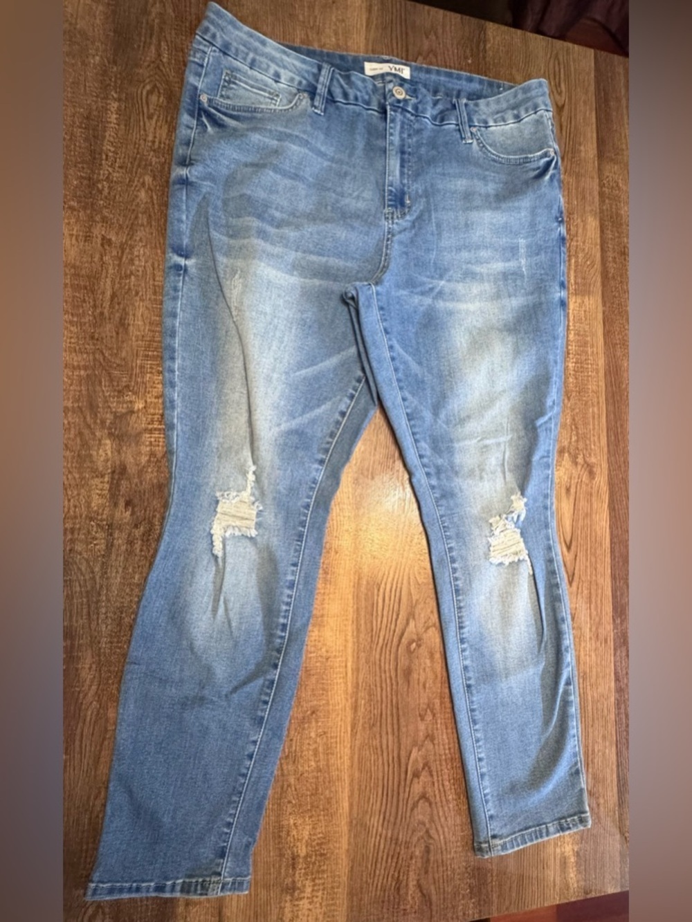 YMI CURVY FIT
Light Blue High-Rise Skinny Jeans - Picture 5 of 13
